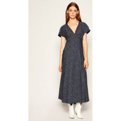 Sukienka wieczorowa Pepe Jeans Sara PL952712. Niebieskie sukienki damskie Pepe Jeans, m, bez wzorów, z jeansu, wizytowe, bez kołnierzyka, bez rękawów. Za 339,00 zł.