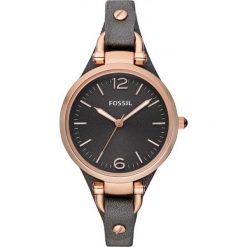 Fossil - Zegarek ES3077. Czarne, analogowe zegarki damskie marki Fossil, ze stali. Za 499,90 zł.