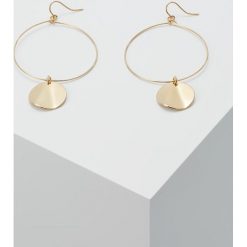 MALAIKARAISS EARRINGS CIRCLE WISHPLATE Kolczyki goldcoloured. Żółte kolczyki damskie marki MALAIKARAISS. Za 349,00 zł.