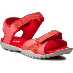 Buty adidas - Sandplay Od K S82188 Easblu/Midgre/Tacpnk. Czerwone sandały dziewczęce Adidas, ze skóry ekologicznej, bez zapięcia. W wyprzedaży za 149,00 zł.