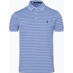 Polo Ralph Lauren - Męska koszulka polo, niebieski. Niebieskie koszulki polo Polo Ralph Lauren, l, z haftami. Za 349,95 zł.