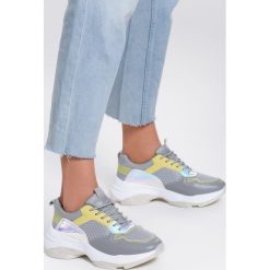Szare Sneakersy Damage Control. Szare sneakersy damskie Renee, z materiału. Za 99,99 zł.