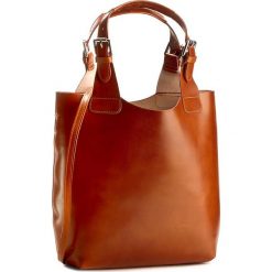 Torebka CREOLE - RBI117 Koniak. Brązowe torebki klasyczne damskie marki Creole, ze skóry, duże. W wyprzedaży za 269,00 zł.