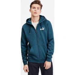 Puma Essentials+ Bluza Niebieski Zielony. Niebieskie bluzy męskie Puma, m, z haftami, z bawełny, bez kołnierzyka, bez rękawów, bez kaptura. Za 257,95 zł.