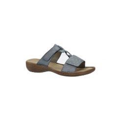 Sandały damskie: Sandały Rieker Niebieskie klapki 60885-12