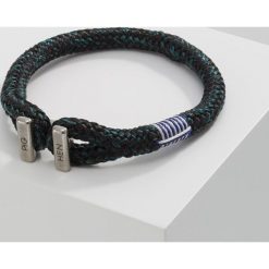 Bransoletki męskie: Pig & Hen ICY IKE Bransoletka black/petrol
