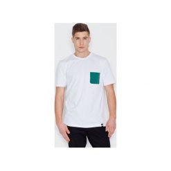 Koszulka V002 Biały. Białe koszulki męskie VISENT, xl, bez wzorów, bez kołnierzyka. Za 89,00 zł.