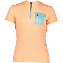 T-shirty damskie: Koszulka kolarska w kolorze pomarańczowym