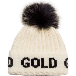 Czapka GOLDBERGH HOOD. Brązowe czapki damskie Goldbergh, bez wzorów, z wełny. W wyprzedaży za 292,00 zł.