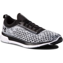 Buty UNDER ARMOUR - Ua Lightning 2 3000013-001 Blk/Wht/Blk. Białe buty do biegania męskie Under Armour, z dzianiny. W wyprzedaży za 259,00 zł.