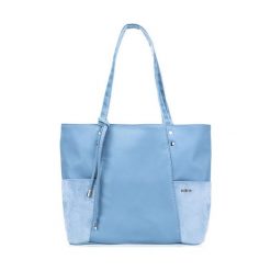 Shopper bag damskie: TORBA SHOPPER FELICE BONITA BŁĘKIT KYLEE