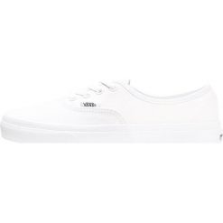 Vans AUTHENTIC Tenisówki i Trampki true white. Białe tenisówki damskie marki Vans, z tworzywa sztucznego. Za 269,00 zł.
