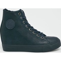 Big Star - Trampki. Niebieskie trampki i tenisówki damskie marki BIG STAR, z materiału. W wyprzedaży za 89,90 zł.