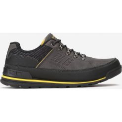 Ciemnoszare Buty Sportowe Matthews. Szare buty sportowe męskie Born2be, z nubiku, na sznurówki. Za 119,99 zł.