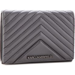 Portfele damskie: Duży Portfel Damski KARL LAGERFELD - 86KW3251 Thunder
