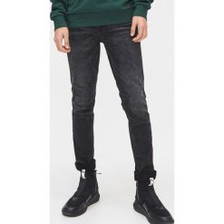 Jeansy super skinny - Czarny. Czarne jeansy męskie Cropp, m, bez wzorów. Za 99,99 zł.