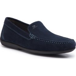 Mokasyny GEOX - U Ascanio A U920WA 00022 C4002 Navy. Niebieskie mokasyny męskie Geox, ze skóry, eleganckie. W wyprzedaży za 239,00 zł.