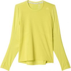 Adidas Koszulka Supernova Long Sleeve Tee żółta r. S (B43380). Żółte topy sportowe damskie marki Adidas, s. Za 116,49 zł.
