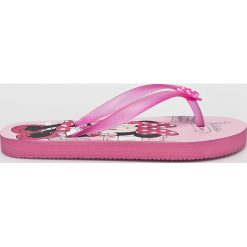 Blukids - Japonki dziecięce. Czerwone sandały dziewczęce Blukids, z materiału, bez zapięcia. Za 39,90 zł.