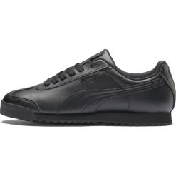 Puma Roma Basic Tenisówki Czarny. Czarne trampki męskie Puma, bez wzorów, z materiału, bez zapięcia. Za 257,95 zł.