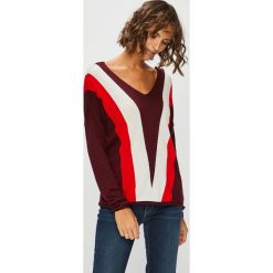 Only - Sweter. Brązowe swetry klasyczne damskie ONLY, l, z dzianiny. Za 119,90 zł.