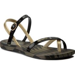 Klapki damskie: Japonki IPANEMA - Fashion Sand IV Fem 81929 Black/Gold 21117