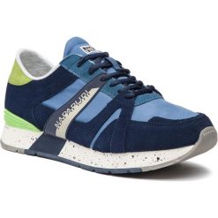 Sneakersy NAPAPIJRI - Rebut N0YK7J Nys Avio B49. Niebieskie sneakersy męskie marki Napapijri, na co dzień, bez wzorów, ze skóry, eleganckie, bez zapięcia. Za 419,00 zł.