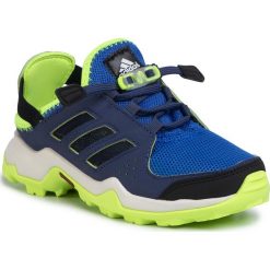 Sandały adidas - Terrex Hydroterra Shandal EE8465 Globlu/Cblack/Siggnr. Niebieskie sandały chłopięce Adidas, ze skóry ekologicznej, bez zapięcia. W wyprzedaży za 149,00 zł.