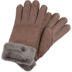 Rękawiczki damskie: UGG CLASSIC GLOVE Rękawiczki pięciopalcowe stormy grey