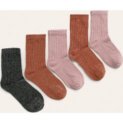 Jacqueline de Yong - Skarpetki (5 pack). Żółte skarpetki damskie z elastanu. Za 59,90 zł.