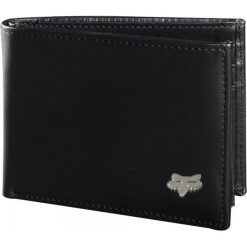 FOX Portfel Męski Czarny Bifold Leather. Czarne portfele męskie marki FOX. Za 201,00 zł.