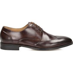 Buty wizytowe męskie: Brązowe półbuty wizytowe