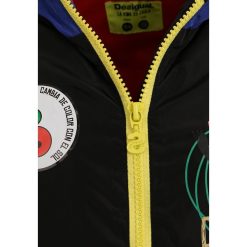 Desigual CHAQ WILLIAM Kurtka przejściowa black. Niebieskie kurtki chłopięce przejściowe marki Desigual, z bawełny. Za 299,00 zł.