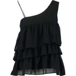 Bluzki asymetryczne: YAS YASFRICCA Bluzka black