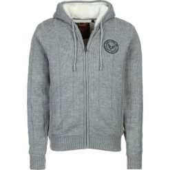 Schott NYC DUNLIN 2 Kurtka przejściowa gris chine. Szare kardigany męskie marki Schott NYC, m, z materiału. Za 389,00 zł.