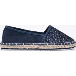 Marco Tozzi - Espadryle. Niebieskie espadryle damskie marki Marco Tozzi, z materiału. W wyprzedaży za 89,90 zł.