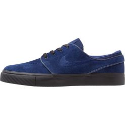 Nike SB ZOOM STEFAN JANOSKI Obuwie deskorolkowe blue void/black. Niebieskie trampki i tenisówki damskie marki Nike SB, bez wzorów, z weluru, bez zapięcia. Za 359,00 zł.