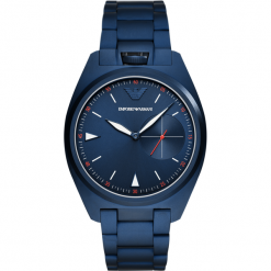 Zegarek EMPORIO ARMANI - Nicola AR11309 Navy/Navy. Niebieskie zegarki męskie Emporio Armani. W wyprzedaży za 1199,00 zł.