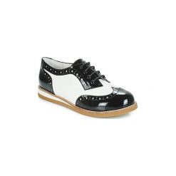 Derby Lola Ramona CECILIA. Czarne półbuty damskie Lola Ramona, bez wzorów, bez obcasa, bez zapięcia. Za 359,50 zł.