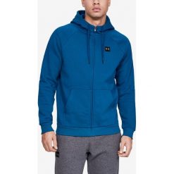 Under Armour Rival Bluza Niebieski. Niebieskie bluzy męskie Under Armour, xs, bez wzorów, z bawełny, bez kołnierzyka, bez rękawów, bez kaptura. Za 274,95 zł.