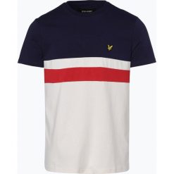 Lyle & Scott - T-shirt męski, niebieski. Niebieskie t-shirty męskie marki Lyle & Scott, m. Za 129,95 zł.