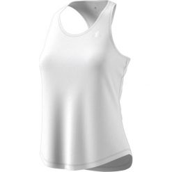 Koszulka adidas Run-It Tank Top W Biała. Białe topy damskie marki Adidas, s, bez wzorów, bez rękawów, do biegania, climalite (adidas). Za 99,99 zł.