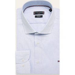 Tommy Hilfiger Tailored - Koszula. Niebieskie koszule męskie Tommy Hilfiger Tailored, bez wzorów, z bawełny, klasyczne, z klasycznym kołnierzykiem, z długim rękawem. Za 299,90 zł.
