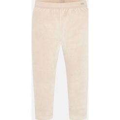 Mayoral - Legginsy dziecięce 92 - 134 cm. Brązowe spodnie dziewczęce Mayoral, bez wzorów, z elastanu. Za 69,90 zł.