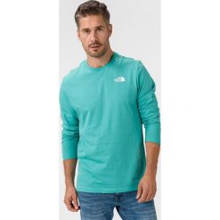 The North Face Koszulka Zielony. Zielone podkoszulki męskie The North Face, l, z nadrukiem, z bawełny, z długim rękawem. Za 169,95 zł.
