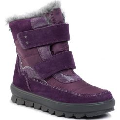 Śniegowce SUPERFIT - GORE-TEX 5-09214-90 S Lila. Fioletowe śniegowce dziewczęce Superfit, bez zapięcia. W wyprzedaży za 279,00 zł.