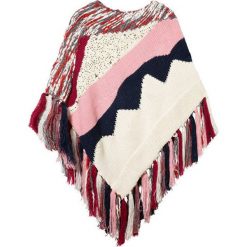 Desigual Poncho damskie Poncho Brilliant Rosa Helado 19WAIF07 3021. Swetry damskie Desigual, bez wzorów, bez rękawów, bez kaptura. W wyprzedaży za 322,00 zł.