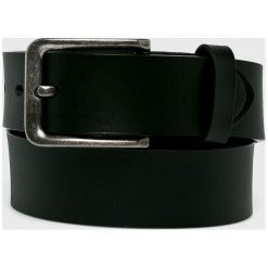 Only & Sons - Pasek skórzany. Czarne paski męskie Only & Sons, w paski, z materiału. W wyprzedaży za 69,90 zł.