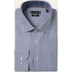 Tommy Hilfiger Tailored - Koszula. Niebieskie koszule męskie Tommy Hilfiger Tailored, s, bez wzorów, z bawełny, klasyczne, z klasycznym kołnierzykiem, z długim rękawem. Za 299,90 zł.