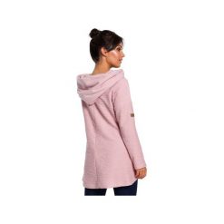 B131 Bluza z szerokim kołnierzem i kapturem. Zielone bluzy damskie BE, xxl, z dzianiny. Za 165,00 zł.